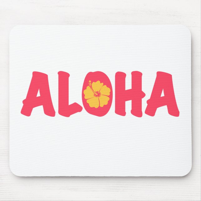 Aloha Mouse Pad Musmatta (Framsidan)