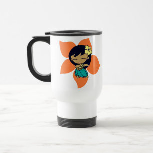 "Aloha mugg för pendlare för honung" hulaflicka