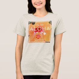Aloha nr 50 Orange Hibiscus T Shirt
