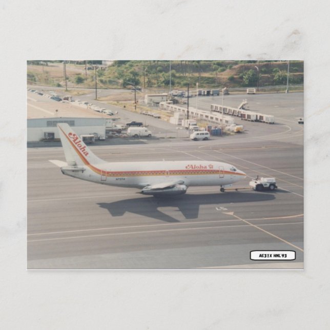 Aloha old scheme vykort (Framsida)