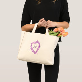 Aloha Orchid Lei Tote Bag Mini Tygkasse