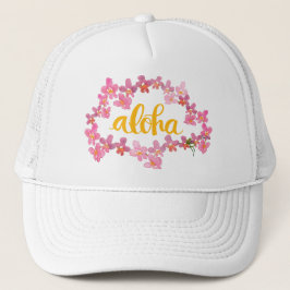Aloha orkidé lei keps