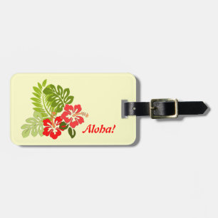 Aloha personligmärkre bagagebricka