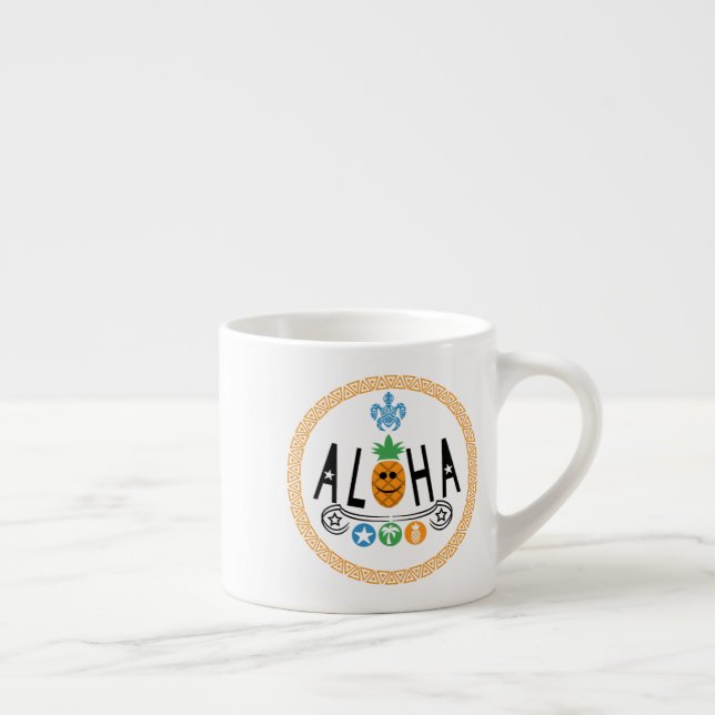 Aloha Pineale Design - Specialty Mugg Espresso Espressomugg (Höger)