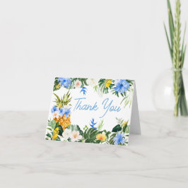 Aloha Pineapple Baby Shower Tack Kort