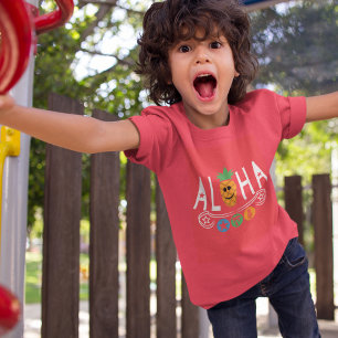 Aloha Pineapple Design - Bards' Hanes TAGLESS® T-S T Shirt