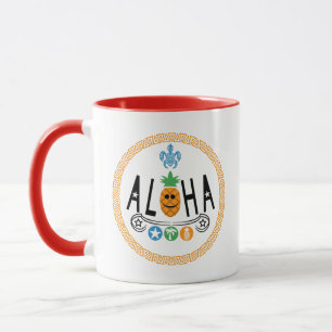 Aloha Pineapple Design - Combo Mugg
