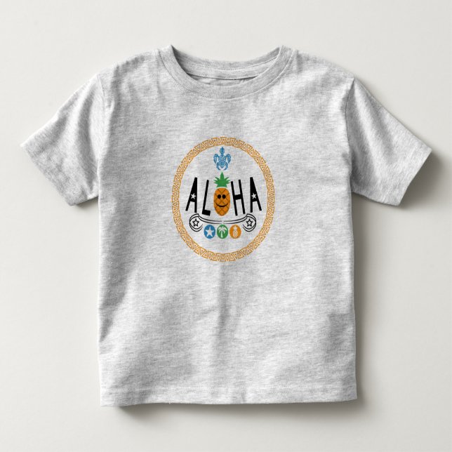 Aloha Pineapple Design - Småbarn Bra Jersey T-Shi T Shirt (Framsida)
