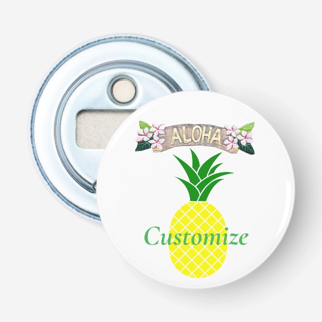 Aloha Pineapple Thunder_Cove Flasköppnare (Framsidan)
