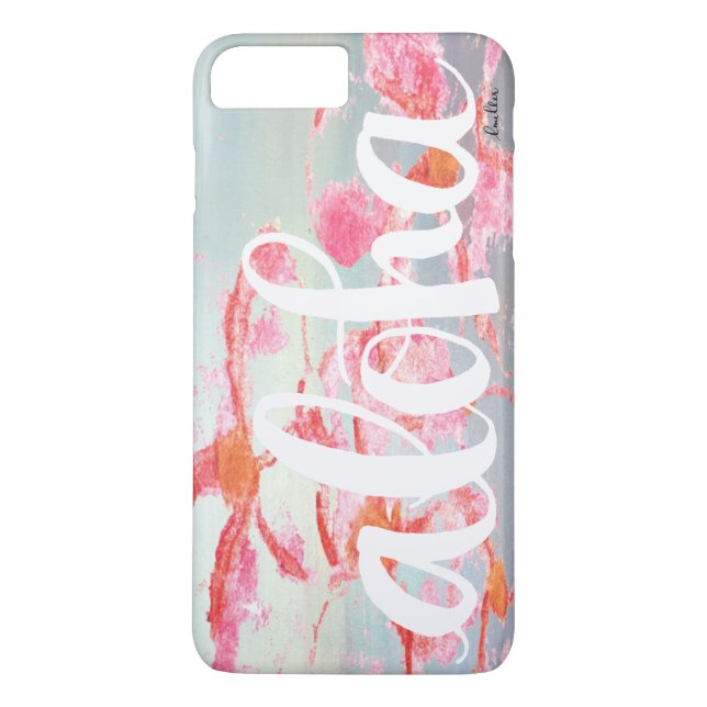 Aloha Plumeria iPhone-fodral Case-Mate iPhone Skal (Baksida)