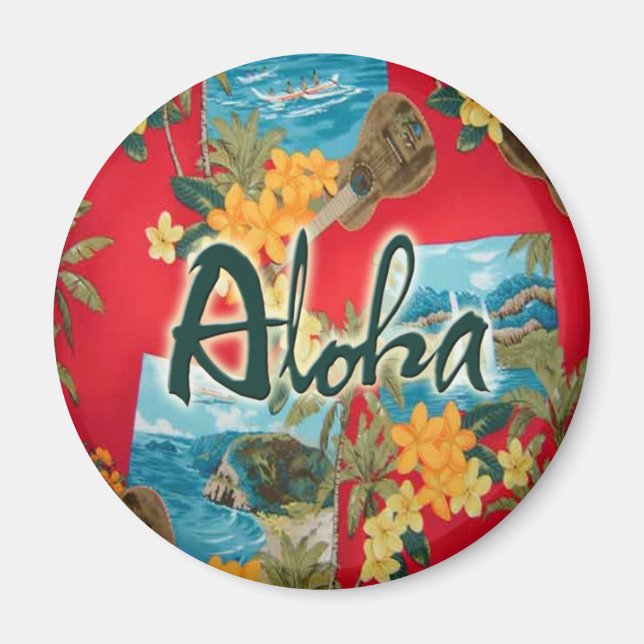 Aloha Red Magnet (Framsidan)