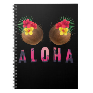 Aloha Roliga Hawaii Roliga Kokosnötter Anteckningsbok