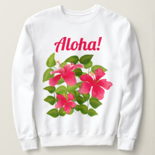 Aloha! Rosa Hawaiian Hibiscus T Shirt