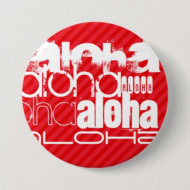 Aloha; Scarlet Red Rand Knapp (Framsida)