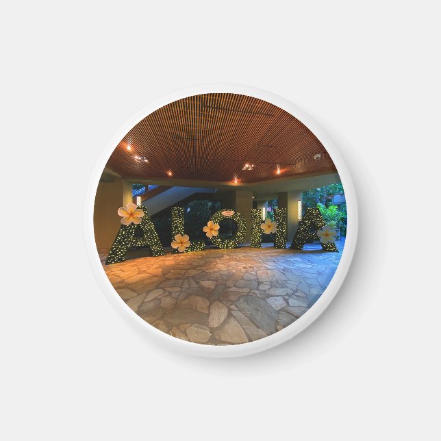 Aloha Sign #2 Magnet (Framsidan)