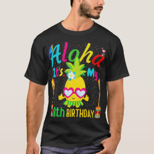 Aloha sin åttonde födelsedag Hawaii Pineapple Spa  T Shirt