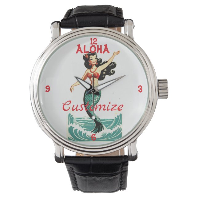 Aloha Sjöjungfru Thunder_Thunder_Cove Armbandsur (Framsida)