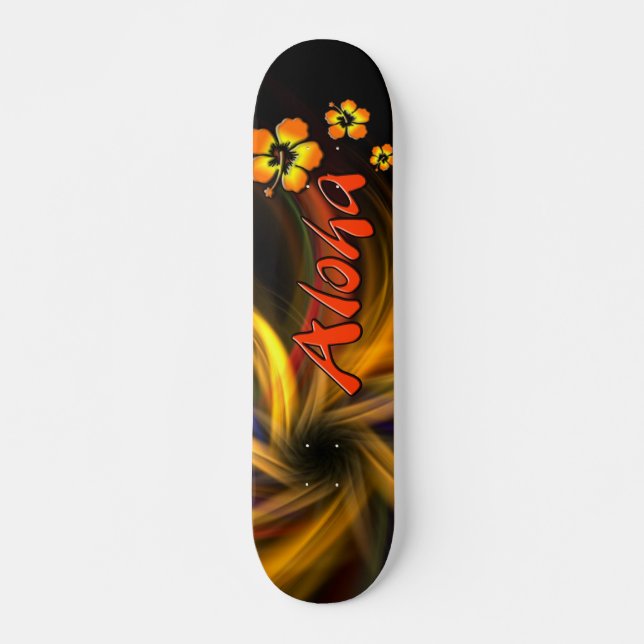 Aloha Skateboard (Framsida)