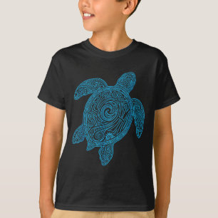 Aloha Sköldpadda Hawaii Tribal Hawaiian Maori Sol T Shirt