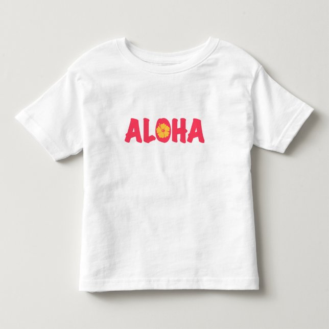 Aloha Småbarn T-shirt (Framsida)