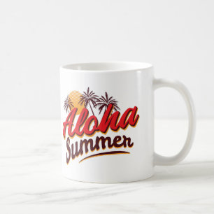 Aloha sommar kaffemugg