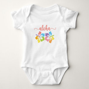 Aloha sommarpastell t shirt