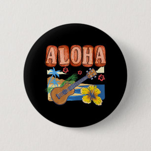 Aloha Spam Hawaii Ukulele - Waikiki Beach Knapp