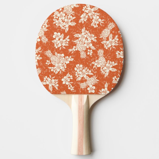 Aloha Spirit: Hibiscus-Pineapple Harmony. Pingisracket (Framsidan)