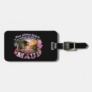 Aloha Spirit ringer mig tillbaka till Maui Bagagebricka