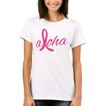 Aloha Spirit Rosa Band Design för Bröstcancer