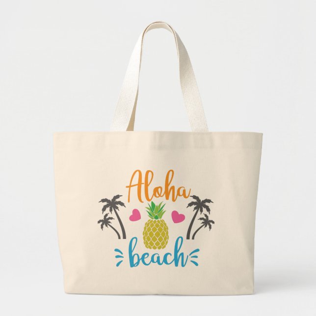 Aloha Strand Jumbo Tygkasse (Framsidan)