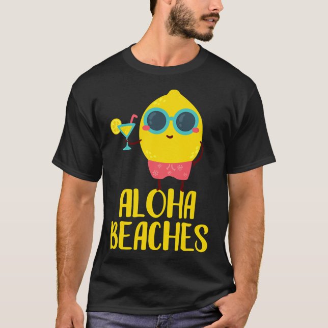 Aloha-stränder Cool Lemon Fruit Tee Semesterpresen (Framsida)
