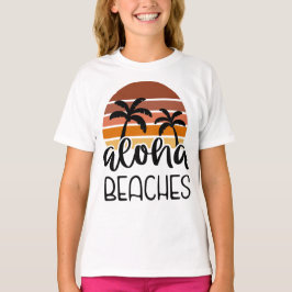 Aloha-stränder t shirt