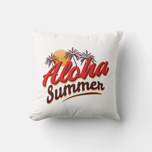 Aloha Summer Kudde (Framsida)