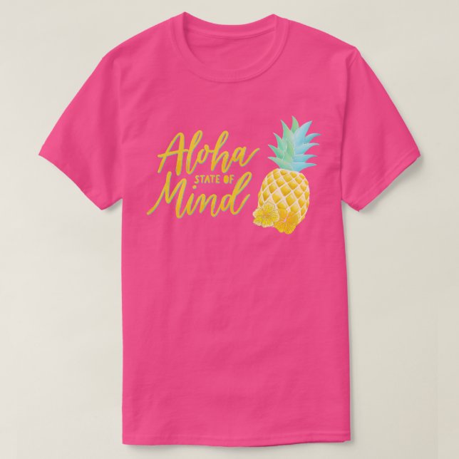 Aloha Summer TShirt T Shirt (Design framsida)