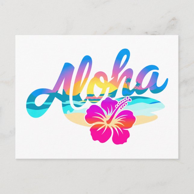 Aloha Summer Vykort (Framsida)