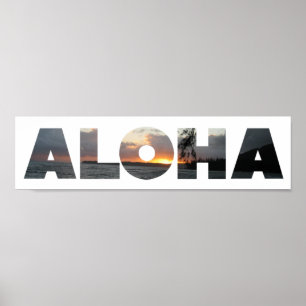 Aloha Sunset Poster