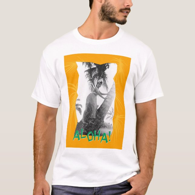 Aloha T-skjorta Tee Shirt (Framsida)