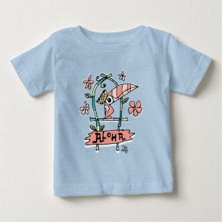 Aloha Tiki Bird Baby Shirt Tee