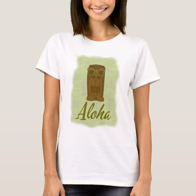 Aloha Tiki T Shirt (Framsida)