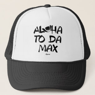 Aloha till max Da (svarten) Truckerkeps