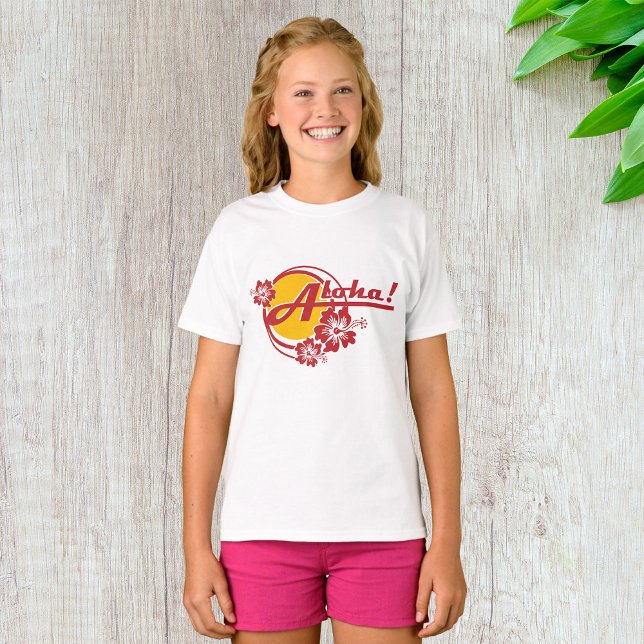 Aloha Tjejers T-Shirt (Skapare uppladdad)