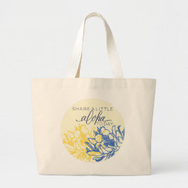 Aloha Tote Bag lite Aloha i dag Jumbo Tygkasse