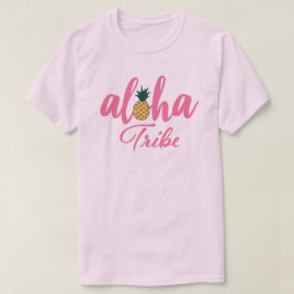 Aloha Tribe Rosa T Shirt
