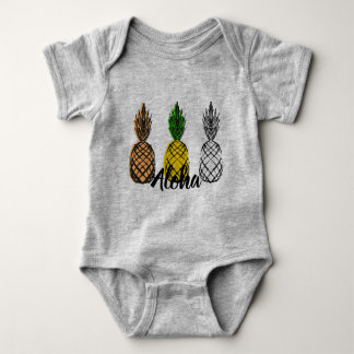 Aloha trois ananas t shirt