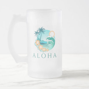 Aloha Tropical Frostat Ölglas
