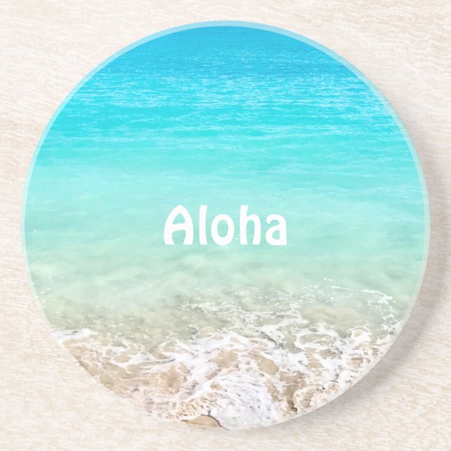 Aloha Tropical Hawaiian Ocean Underlägg (Framsidan)