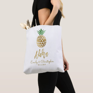 Aloha Tropical Hawaiian Pineapple Wedding Favor Tygkasse