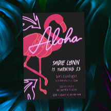 Aloha Tropical Hawaiian Trettonde födelsedagen