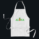 ALOHA Tropical Island Hawaiian Pineapple Fruit Förkläde<br><div class="desc">Med en originalmarkörillustration av en tropisk hawaiisk ananas som bildar O i ALHOA. Ser du inte vad du är tittar för? Behöver du hjälp med anpassning? Kontakta Rebecca för att få något designat bara för dig.</div>